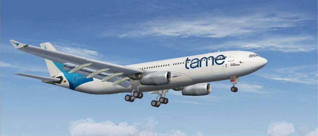 Tame Airlines Basin in Ecuador